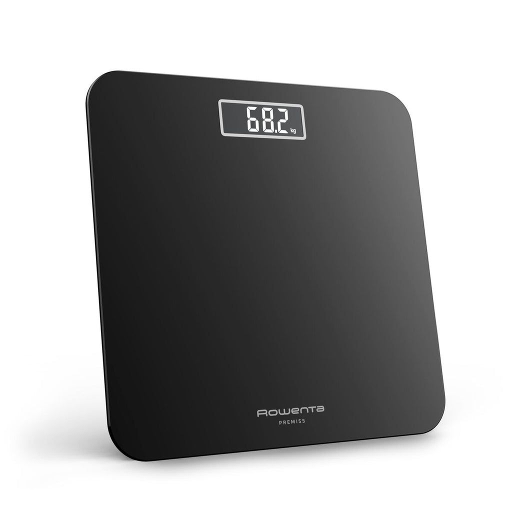 Digital Bathroom Scales Rowenta BS1800V0 Black Tempered Glass 160 kg