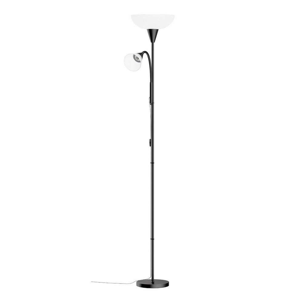 NNEDSZ Floor Lamp Mother and Child Modern Home Living Room Office Reading Black
